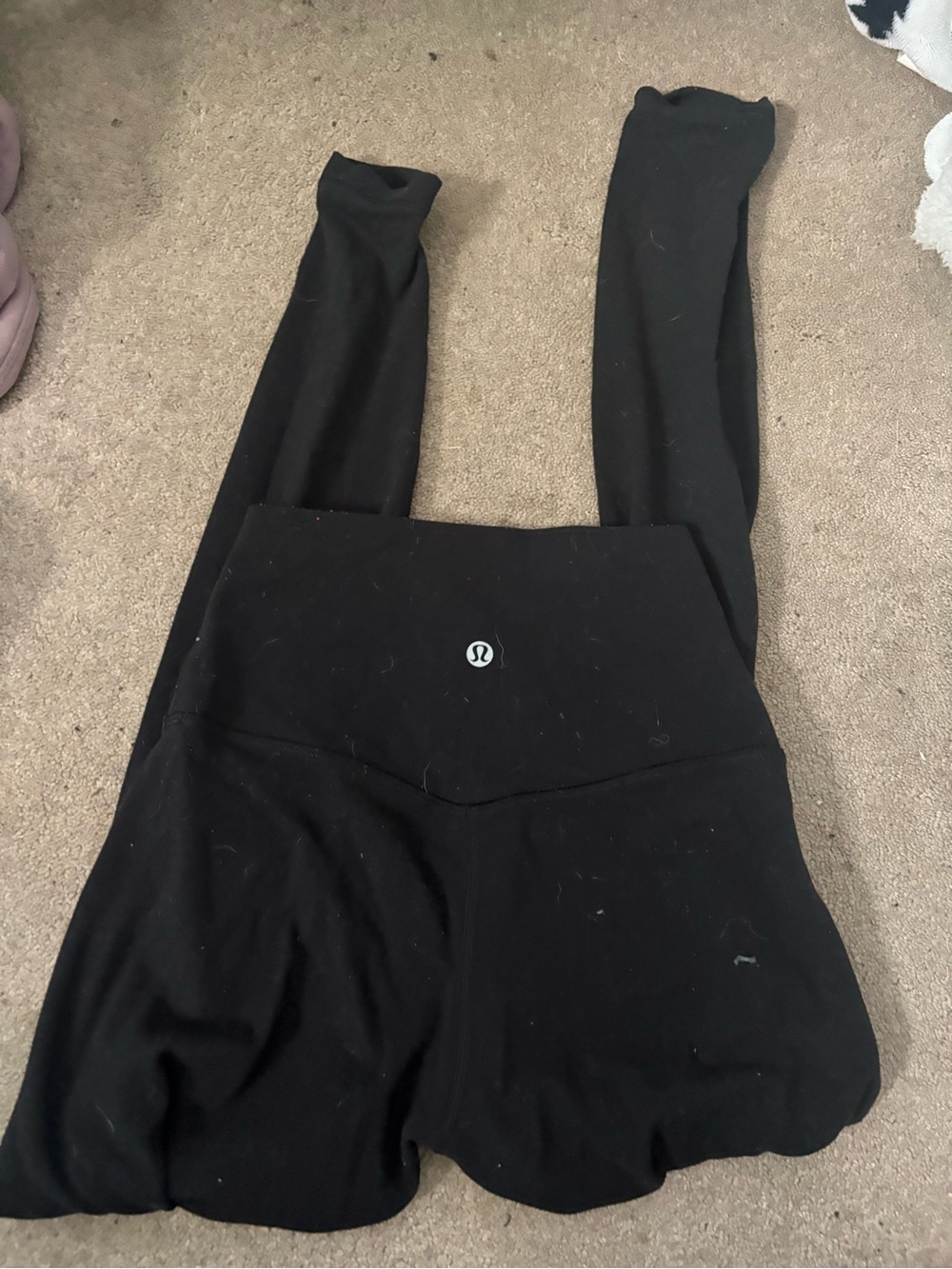 lululemon athletica Black High-Waist Leggings
